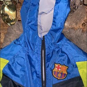 Barcelona Soccer Windbreaker